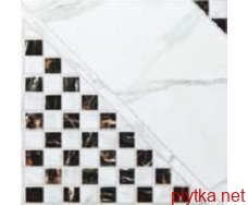 Керамическая плитка MOSAIC MIXBAS N, 450х450 белый 450x450x9 глянцевая